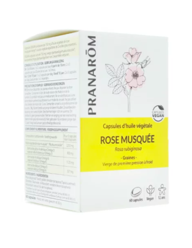Pranarom huile végétale Rose musquée...