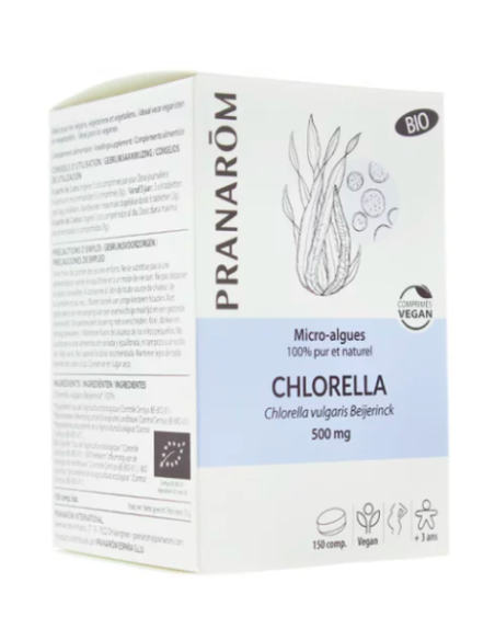 Pranarom Chlorella bio 150 comprimés