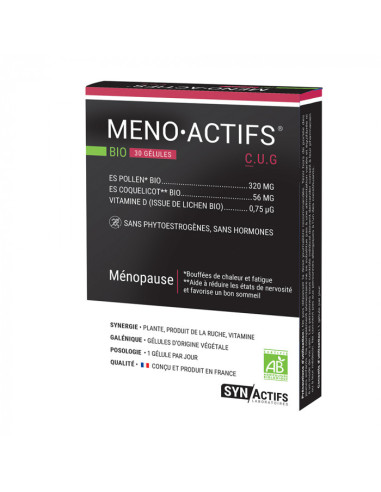 SYNactifs Menoactifs BIO 30 gélules