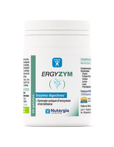 Nutergia Ergyzym 40 gélules