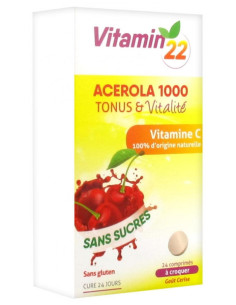 Vitamine 22 Acérola 1000...