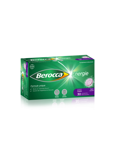 Berocca Energie Effervescent Cassis...