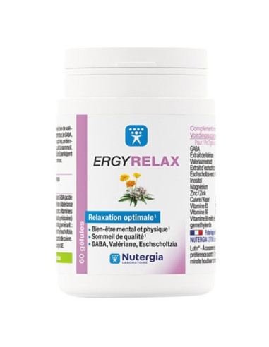 Nutergia Ergyrelax 60 gélules
