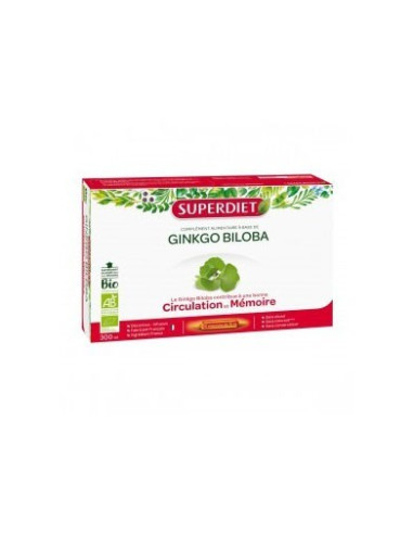 Superdiet Ginkgo biloba bio...
