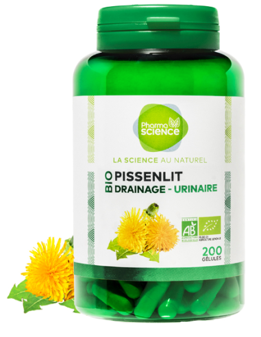 PHARMASCIENCE BIO PISSENLIT 200 GELULES