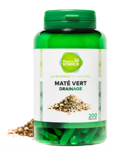 PHARMASCIENCE MATE VERT 200 GELULES