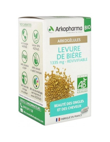ARKOPHARMA ARKOGÉLULES LEVURE DE...