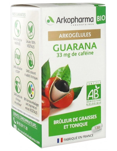 ARKOPHARMA ARKOGÉLULES GUARANA BIO...