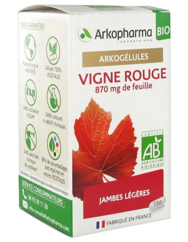 ARKOPHARMA ARKOGÉLULES VIGNE ROUGE...