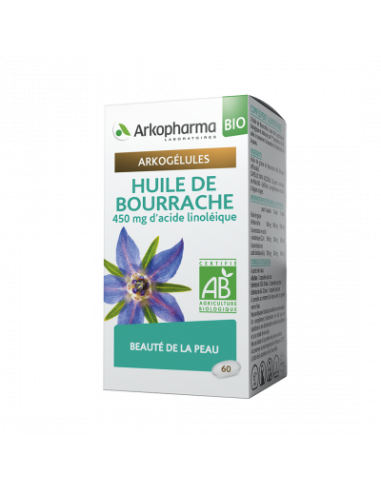 ARKOGÉLULES BIO HUILE DE BOURRACHE 60...