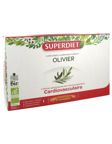 Super Diet Olivier Bio 20 Ampoules