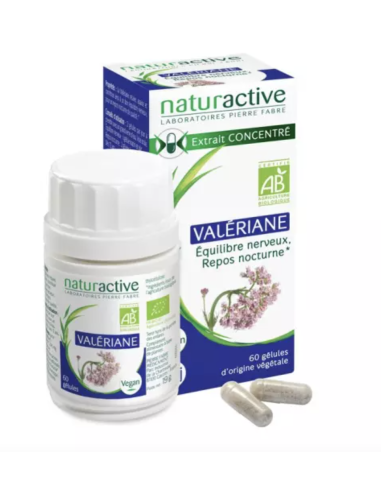 Naturactive Valeriane Bio 60 gélules