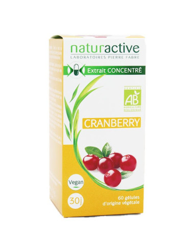 Naturactive Cranberry Bio 60 gélules