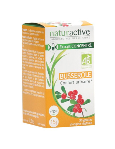 Naturactive Busserole Bio 30 gélules végétales