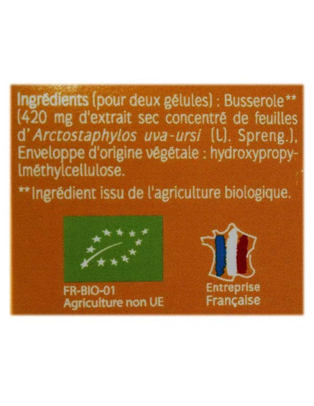 Naturactive Busserole Bio 30 gélules végétales