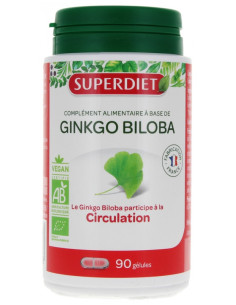 Superdiet Ginkgo Biloba Bio...