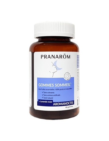 Pranarom Aromanoctis Gommes sommeil...