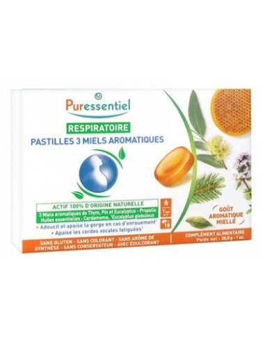 PURESSENTIEL RESPIRATOIRE PASTILLES 3...
