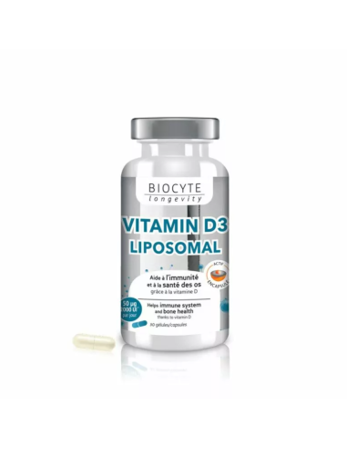 Biocyte Vitamin D3 Liposomal 90 gélules