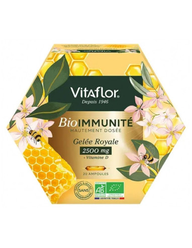 Vitaflor BioImmunité Gelée Royale Bio...