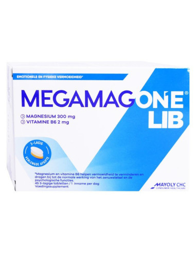 Mayoly CHC Megamag One Lib 45 comprimés