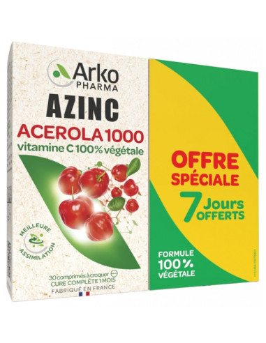 Azinc Acerola 1000 vitamine C lt de...