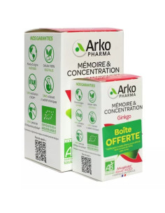 Arkopharma Ginkgo mémoire...