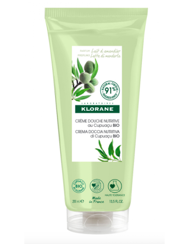 Klorane crème de douche parfum lait...