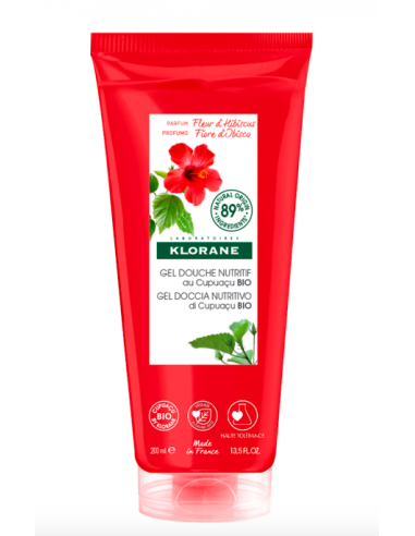 Klorane gel douche parfum fleur...