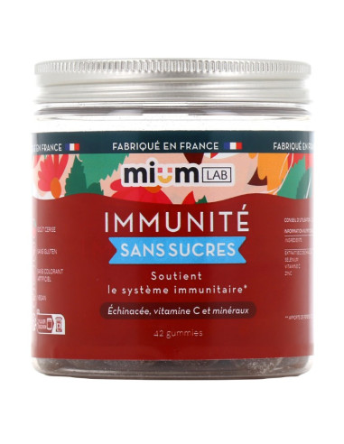 Mium Lab Immunité Gummies sans sucres...