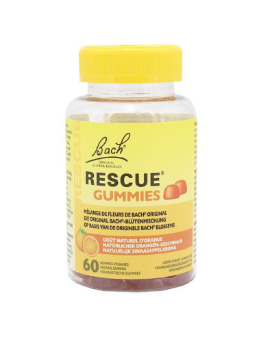 Rescue Original Gummies Orange 60 unités