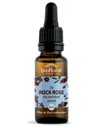 Biofloral Fleurs de Bach 26 Rock Rose...