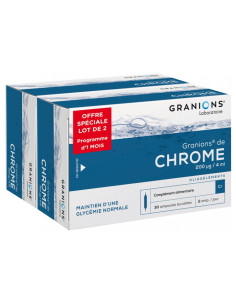 Granions de chrome 200ug/j...