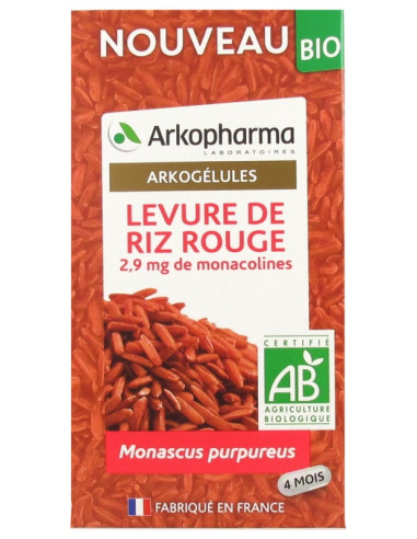 Arkopharma Arkogélules Levure de Riz...