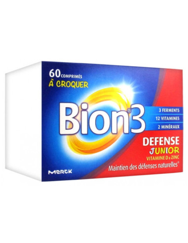 Bion 3 défense junior 60 comprimes a...