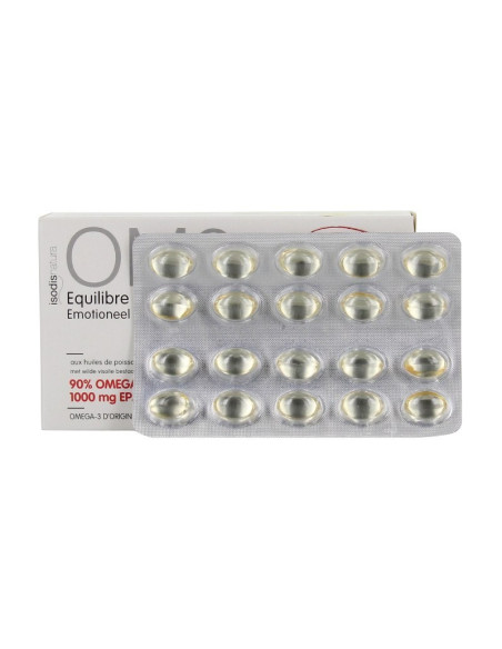 Complément équilibre émotionnel om3 2 boîtes+1 offerte 180 capsules