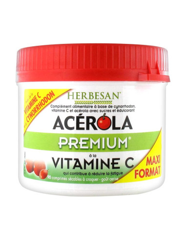 Herbesan Acérola Premium 90 Comprimés