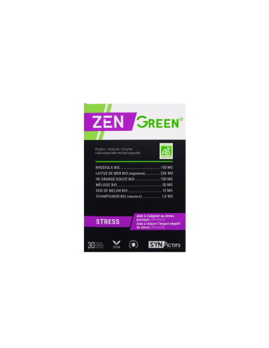 SYNACTIFS - Zen Green - Stress - 30...