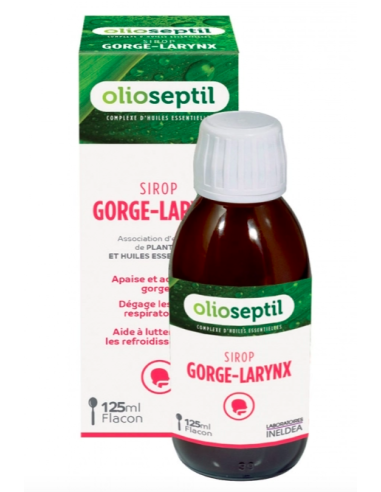 OLIOSEPTIL SIROP GORGE LARYNX 125ML