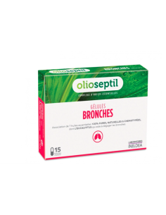 OLIOSEPTIL BRONCHES 15 GELULES