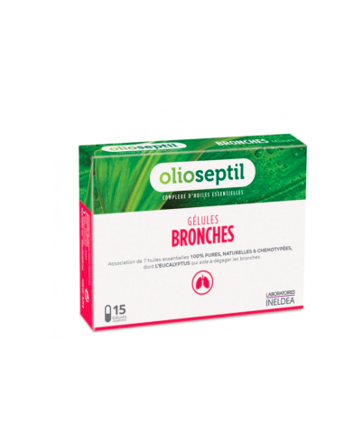 OLIOSEPTIL BRONCHES 15 GELULES