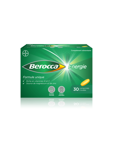 BEROCCA ENERGIE 30 COMPRIMES A AVALER