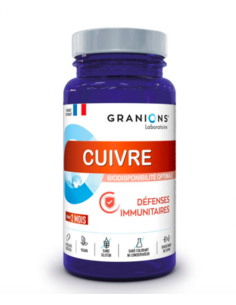 GRANIONS cuivre 60 gélules