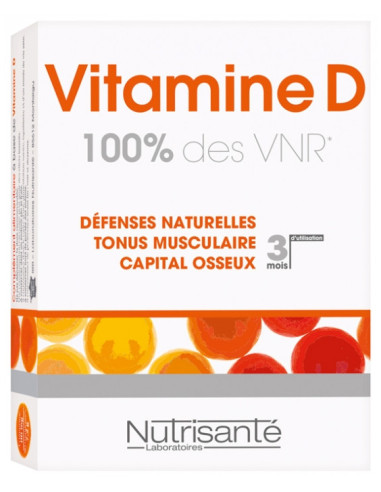 Nutrisanté Vitamine D 90 Comprimés