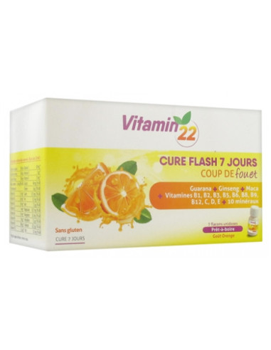 Vitamin'22 Cure Flash 7 Jours 7...