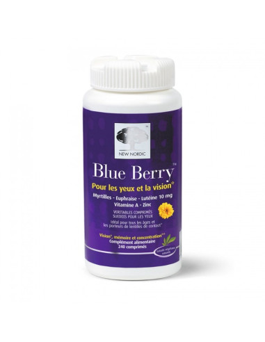 NEW NORDIC BLUE BERRY 240 COMPRIMES