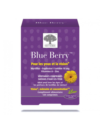 NEW NORDIC BLUE BERRY 120 COMPRIMES