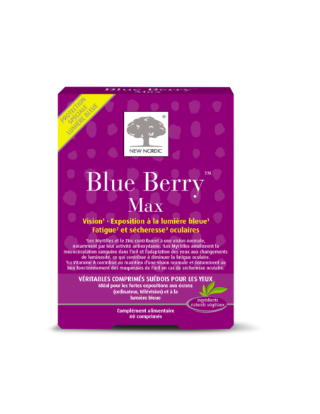 NEW NORDIC BLUE BERRY MAX 60 comprimés
