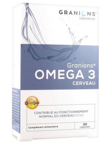 GRANIONS OMEGA 3 CERVEAU 30 CAPSULES