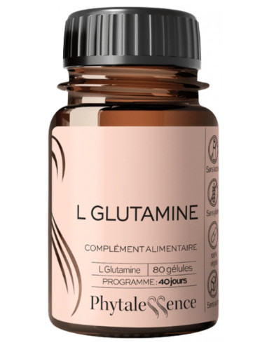 Phytalessence L Glutamine - 80 Gélules